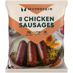 Iceland Myprotein 8 Chicken Sausages 480g offer