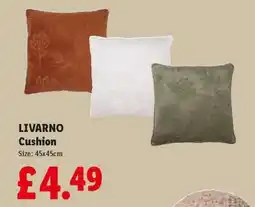 Lidl LIVARNO Cushion offer