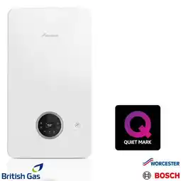 Costco Worcester Bosch 2000 25kW Combi Boiler Installed by British Gas offer
