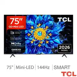 Costco TCL 75P8L-UK 75 Inch Mini LED TV offer