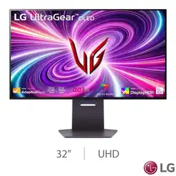 Costco LG UltraGear 32 Inch UHD 240Hz OLED Gaming Monitor, 32GS95UV-B offer
