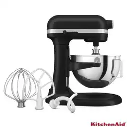 Costco KitchenAid Heavy Duty Stand Mixer 5.2L, Cast Iron Black, 5KSM55SXXBBM offer