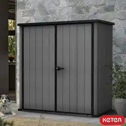Costco Keter Cortina 6ft 4 x 6ft 1 (1.9 x 0.7m) 3,000 Litre Vertical Storage Shed offer