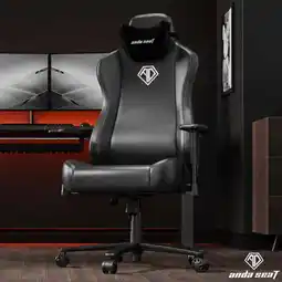 Costco anda seaT Novis Max Extra Large Gaming Chair, Black offer