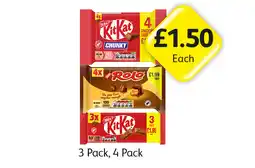 Londis KitKat, Chunky, Rolo offer