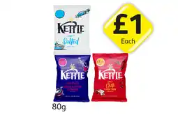 Londis Kettle Lightly Salted, Sea Salt & Balsamic Vinegar, Sweet Chilli offer