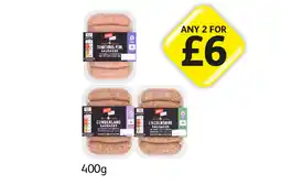 Londis Jack's Sausages Traditional, Cumberland, Lincolnshire offer