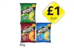 Londis McCoy's Cheddar & Onion, Flame Grilled Steak, Salt & Malt Vinegar offer
