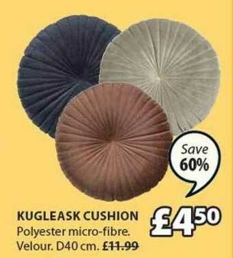 JYSK Kugleask Cushion offer