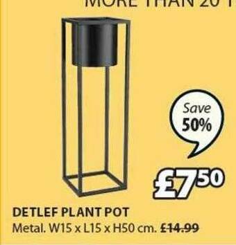 JYSK Detlef Plant Pot offer