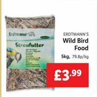 Lidl Erdtamann's Wild Bird Food offer