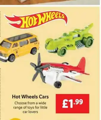Lidl Hot Wheels Cars offer