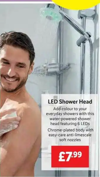Lidl Led Shower Head offer