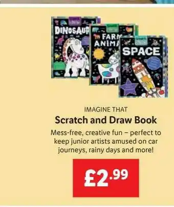 Lidl Scratch And Draw Book offer