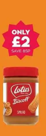 Lotus Biscoff Spread