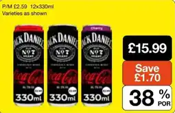 Booker Wholesale Jack Daniel's coca cola offer