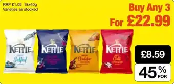 Kettle crisps