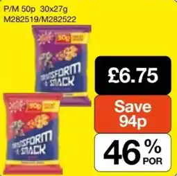 Booker Wholesale Transform snack offer