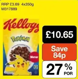 Booker Wholesale Kellogg's pokemon offer