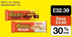 Booker Wholesale Reese's trio offer
