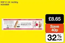 Booker Wholesale Baguette offer