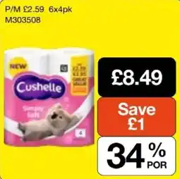 Booker Wholesale Cushelle Simply Soft offer