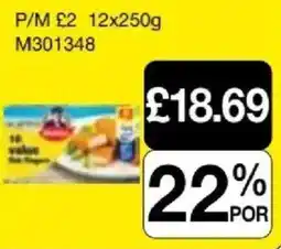 Booker Wholesale 16 value fish fingers offer
