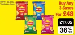 Booker Wholesale Walkers crisps offer