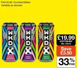 Booker Wholesale Wkd x offer