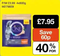 Booker Wholesale One cat food offer