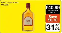 Booker Wholesale Scottish Mup offer