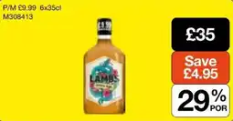 Booker Wholesale Lambs single rum offer
