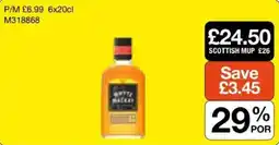 Booker Wholesale Whisky Mackay offer
