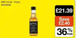 Booker Wholesale Jack Daniel's offer