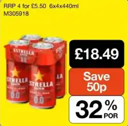 Booker Wholesale Estrella beer offer
