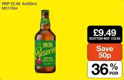 Booker Wholesale Inches Reserve Premium Apple Cider offer