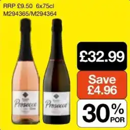 Booker Wholesale Prosecco offer
