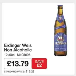 Makro Erdinger Weis Non Alcoholic offer