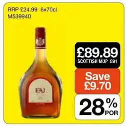 Makro E&J BRANDY offer