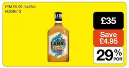 Makro Lambs Spiced Rum offer