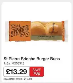 Makro St Pierre Brioche Burger Buns offer