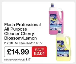 Makro Flash Professional All Purpose Cleaner Cherry Blossom/Lemon offer