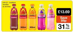 Makro Lucozade Energy 900ml offer
