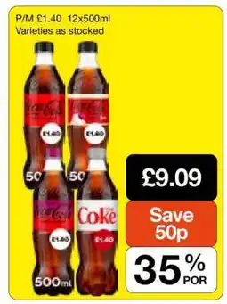 Makro Coca-Cola 12x500ml offer