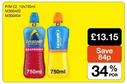 Makro Lucozade offer
