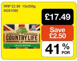 Makro Country Life Salted Butter offer