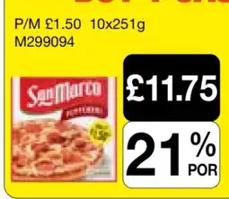 Makro San Marco Pizza offer