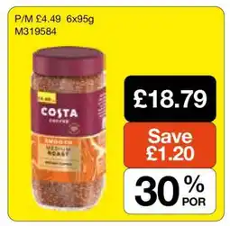 Makro Costa Coffee Smooth Medium Roast offer