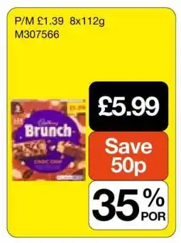 Makro Cadbury Brunch Choc Chip offer