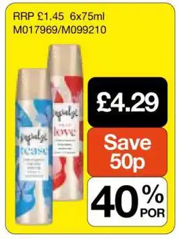 Makro Impulse Body Spray offer